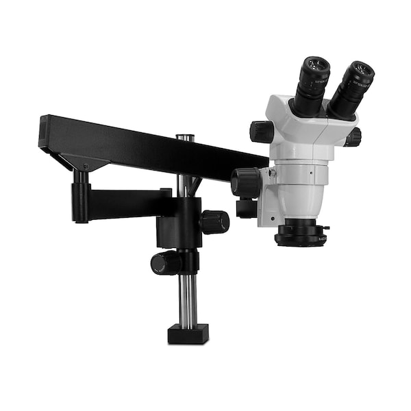 SSZ Stereo Zoom Microscope With Low-Profile LED On Hd Articulating Arm